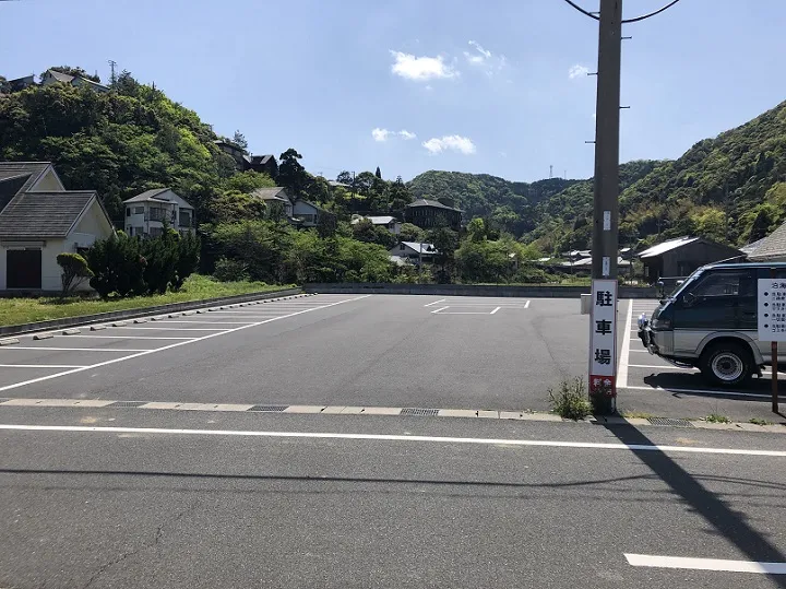 駐車場｜泊海水浴場（京都・伊根）の釣り場情報｜丹後エリア3