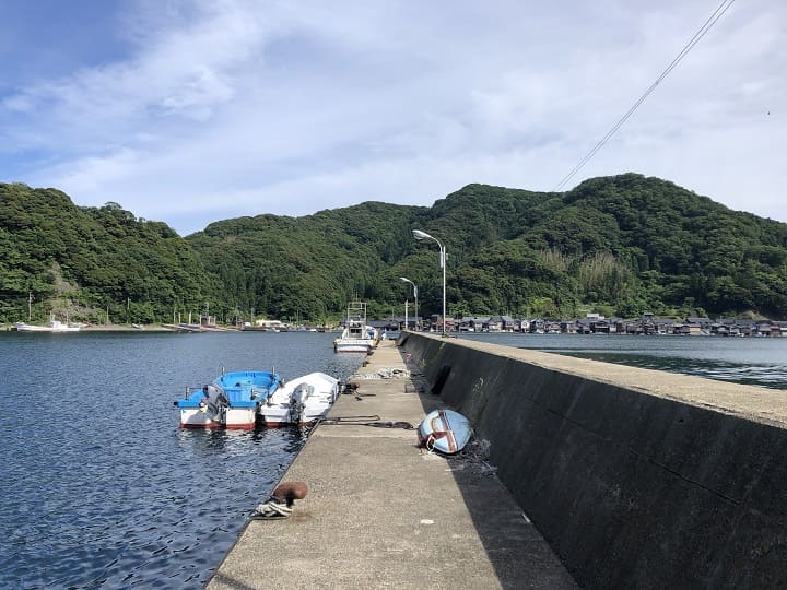 漁協西側・波止1｜伊根漁港